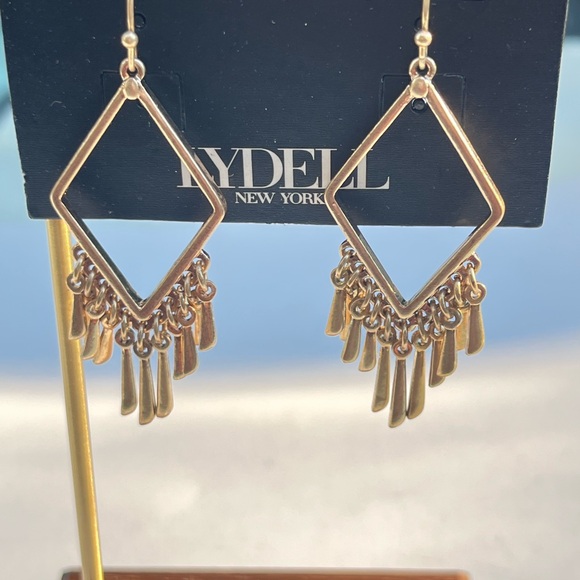 Lydell Nyc Jewelry - Lydell  New York Gold Tone Dangle Earrings